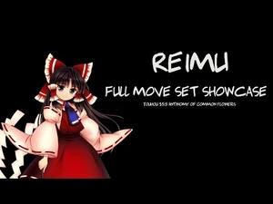 Moveset completo de Reimu de Antinomy of Common Flowers