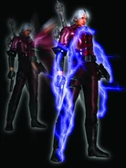 Traje de Super Dante visto en Devil May Cry 1