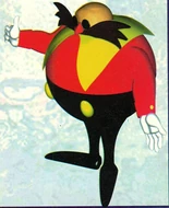 Modelo del Dr. Eggman de Sonic 3D Blast