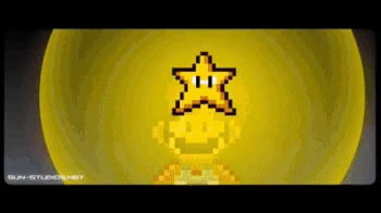Masrojomasmalo.gif (1,8 MB) Devil Mario volviendo el cielo de color rojizo con su aura (Power Star 3)