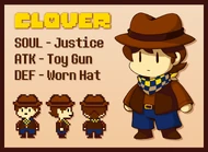 Ficha de personaje de Clover