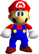 Modelo 3D de Mario de Super Mario 64