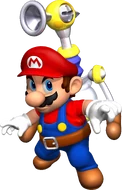 Render de Mario de Super Mario Sunshine
