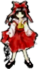 Sprite de jefe de Reimu de Imperishable Night