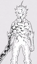 Antimagia recorriendo el cuerpo de Asta