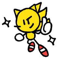 Super Sonic en Sega's Sonic the Sketchog