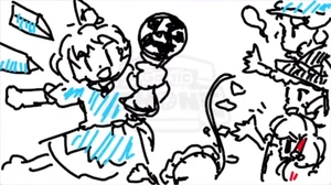 "Cirno gana el partido de fútbol"