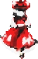 Sprite de Reimu de Perfect Cherry Blossom