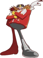 Arte del Dr. Eggman de Sonic Riders