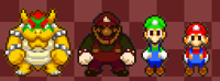 All-Father en el estilo de Mario & Luigi: Superstar Saga