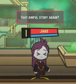 Agente quejándose de tener que trabajar en la Dama Antigua