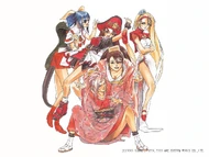 Ilustración 1 de Daisuke Ishiwatari de Guilty Gear X