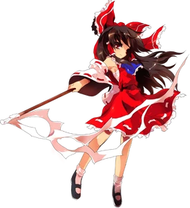 Retrato de Reimu de Hopeless Masquerade