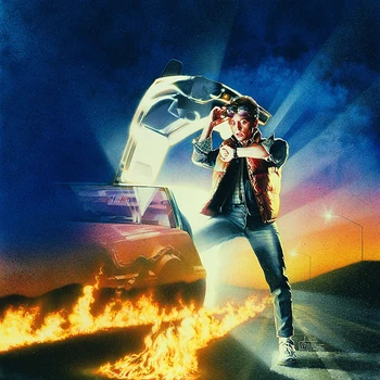 El DeLorean de la trilogía 'Volver al Futuro' es la maquina del tiempo que los protagonistas usan para viajar a través de este y cambiar el futuro.