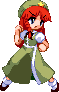 Sprite de Meiling en Immaterial and Missing Power y Hisoutensoku