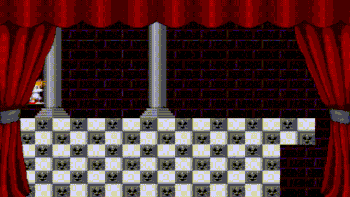 Lord X utiliza sus poderes para otorgarle vida a varias estatuas esculpidas a su imagen y semejanza (Sonic PC Port)