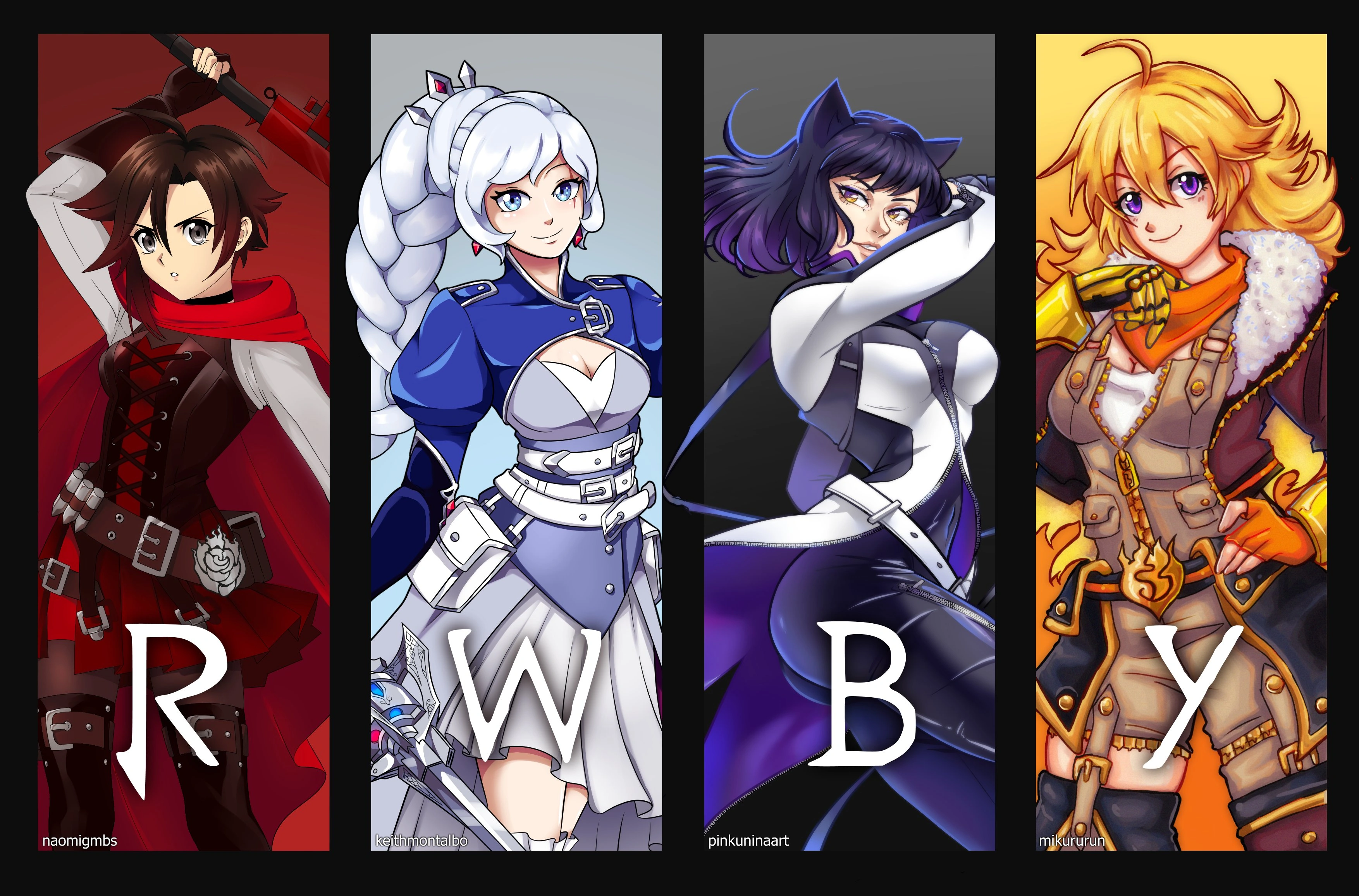 Equipo RWBY | Ficción Sin Límites Wiki | Fandom, image size:3508x2313