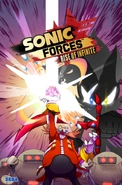 Infinite en la portada de Sonic Forces #4 Rise Of Infinite