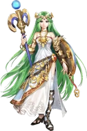 Render de Palutena de Kid Icarus: Uprising
