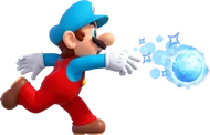 Mario de Hielo en New Super Mario Bros.
