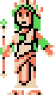 Sprite de Palutena de Kid Icarus
