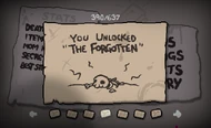 The Forgotten siendo desbloqueado