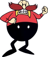 Obra de arte estadounidense del Dr. Robotnik de los años 90