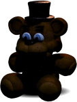 Peluche desbloqueable de Freddy en FNaF 2