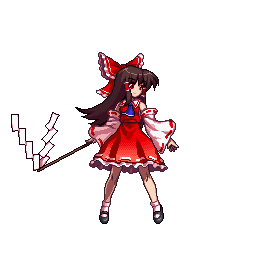 Sprite de Reimu de Hopeless Masquerade, Urban Legend in Limbo y Antinomy of Common Flowers