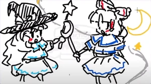 "Sailor Marisa x Sailor Reimu (doujinshi)"