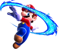 Render de Mario de Super Mario Galaxy