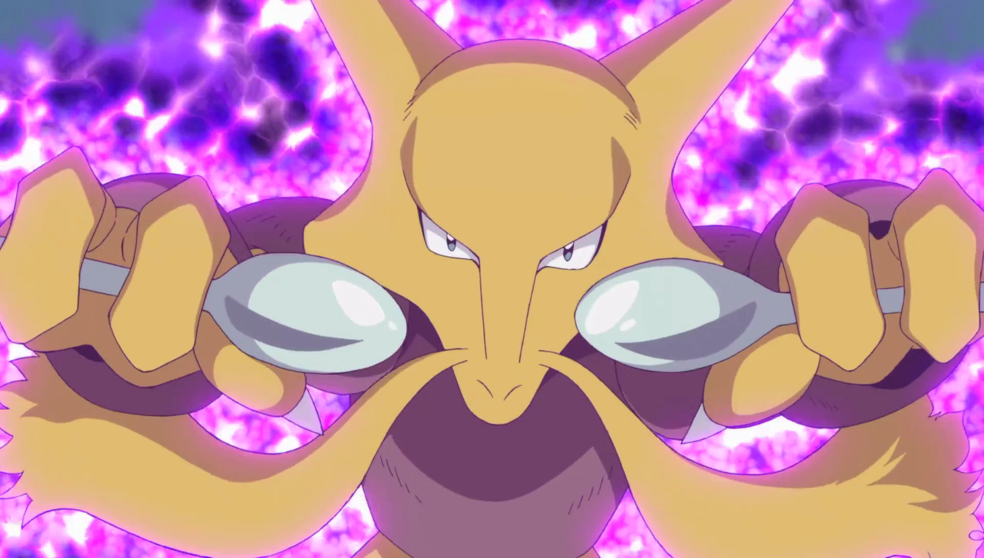 The famous Gen 1 traded evolution Pokémon, but only Alakazam keeps his  Psychic background with Lucky Shimmer. : r/TheSilphRoad
