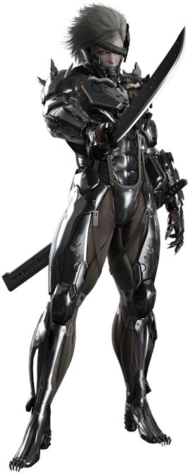 Raiden - Metal Gear Rising: Revengeance  Metal gear rising, Metal gear  series, Gear art