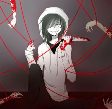 Jeff the killer-chan, AI Anime Girls as Creepypasta Images