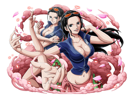 Mil Fleurs Gigantesco Mano : Spank I Nico Robin - One piece Ep