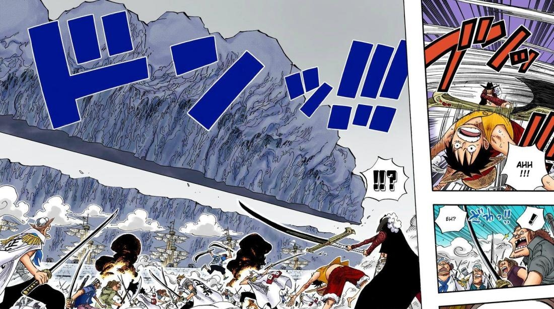 Reação de Zoro após Mihawk entregar a espada mais forte do mundo