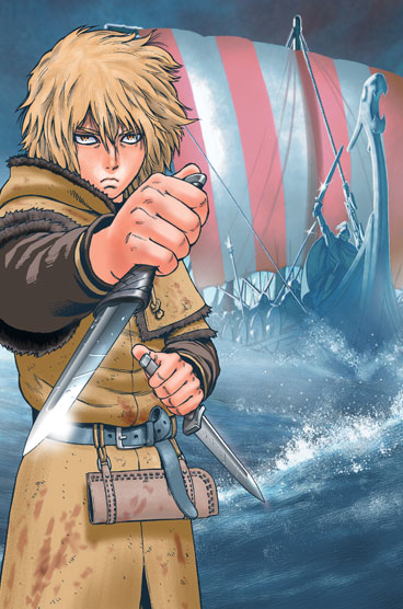 VINLAND SAGA DUBLADO - THORFINN VS THORKELL Vinland Saga teve