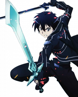 Anime HD - O Espadachin Negro ou Kirito, um dos melhores espadachins dos  animes em minha opinião :P