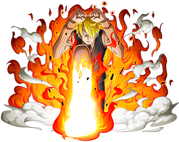 Sanji usa seu ataque mais poderoso no anime One Piece