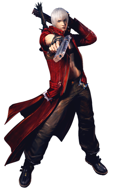 Personagem - Dante, o demônio fanfarrão da série Devil May Cry - Arkade