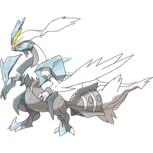 A lendária elite de Unova, Reshiram, Zekrom e Kyurem, está