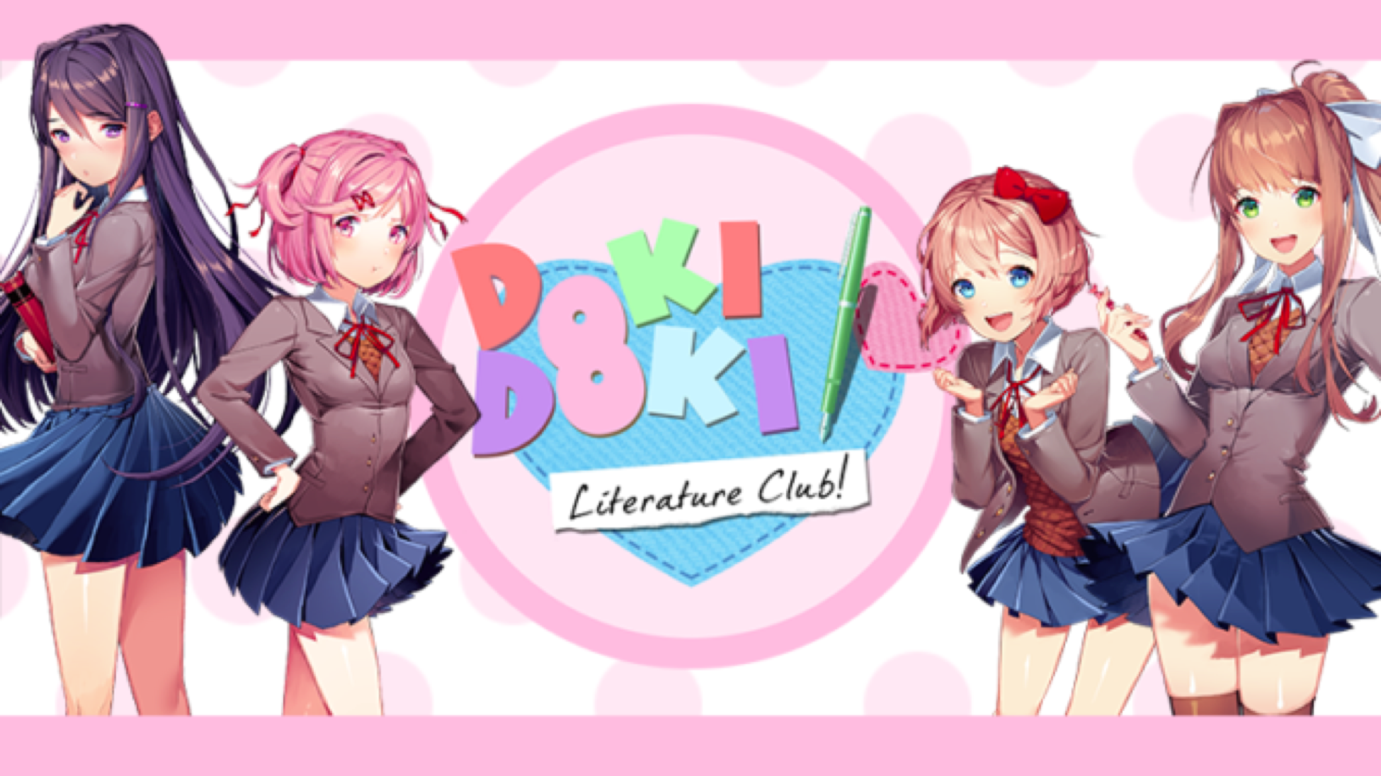 Doki Doki Literature Club Personagens Em Swl+ by GMKirito on
