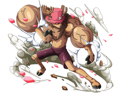 Todas as transformações de Chopper em One Piece - Critical Hits