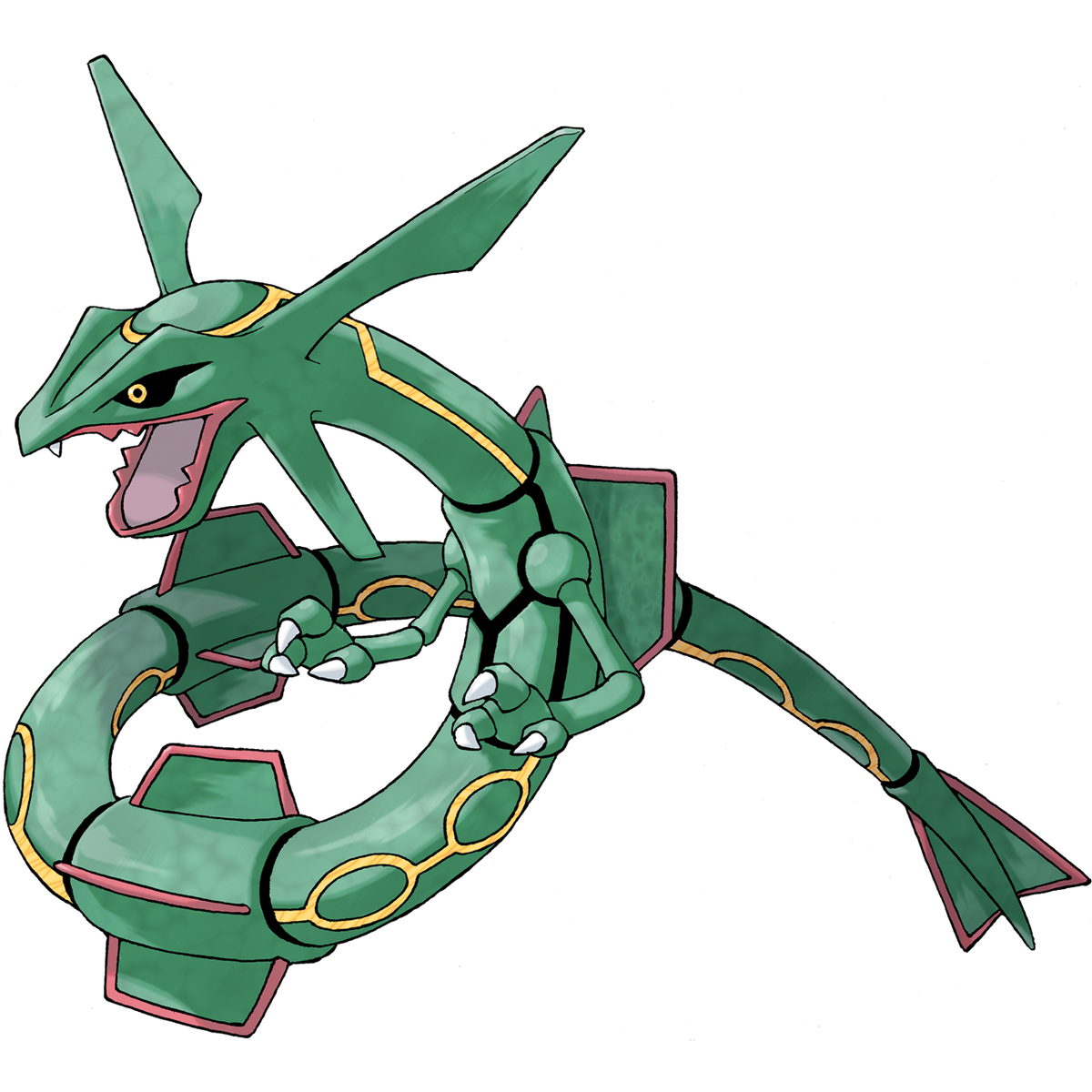 Mega evolução de Rayquaza, revelada