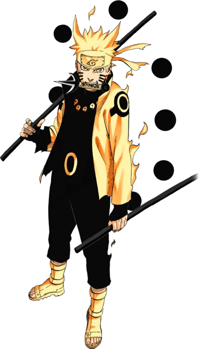 prompthunt: Fusion of Naruto Uzumaki from the anime Naruto and