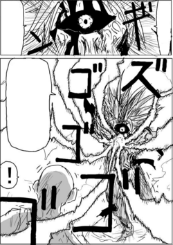 Webcomic garou vs manga boros