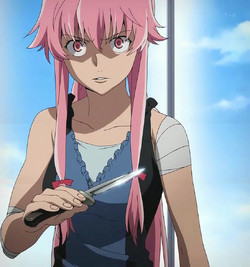 Yuno Gasai, Fiction Battle Blaze Wiki