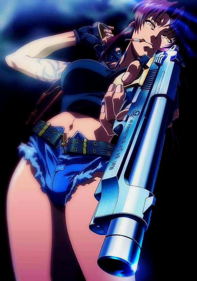 Athah Anime Black Lagoon Revy Reby 13*19 inches Wall Poster Matte Finish  Paper Print - Animation & Cartoons posters in India - Buy art, film,  design, movie, music, nature and educational paintings/wallpapers