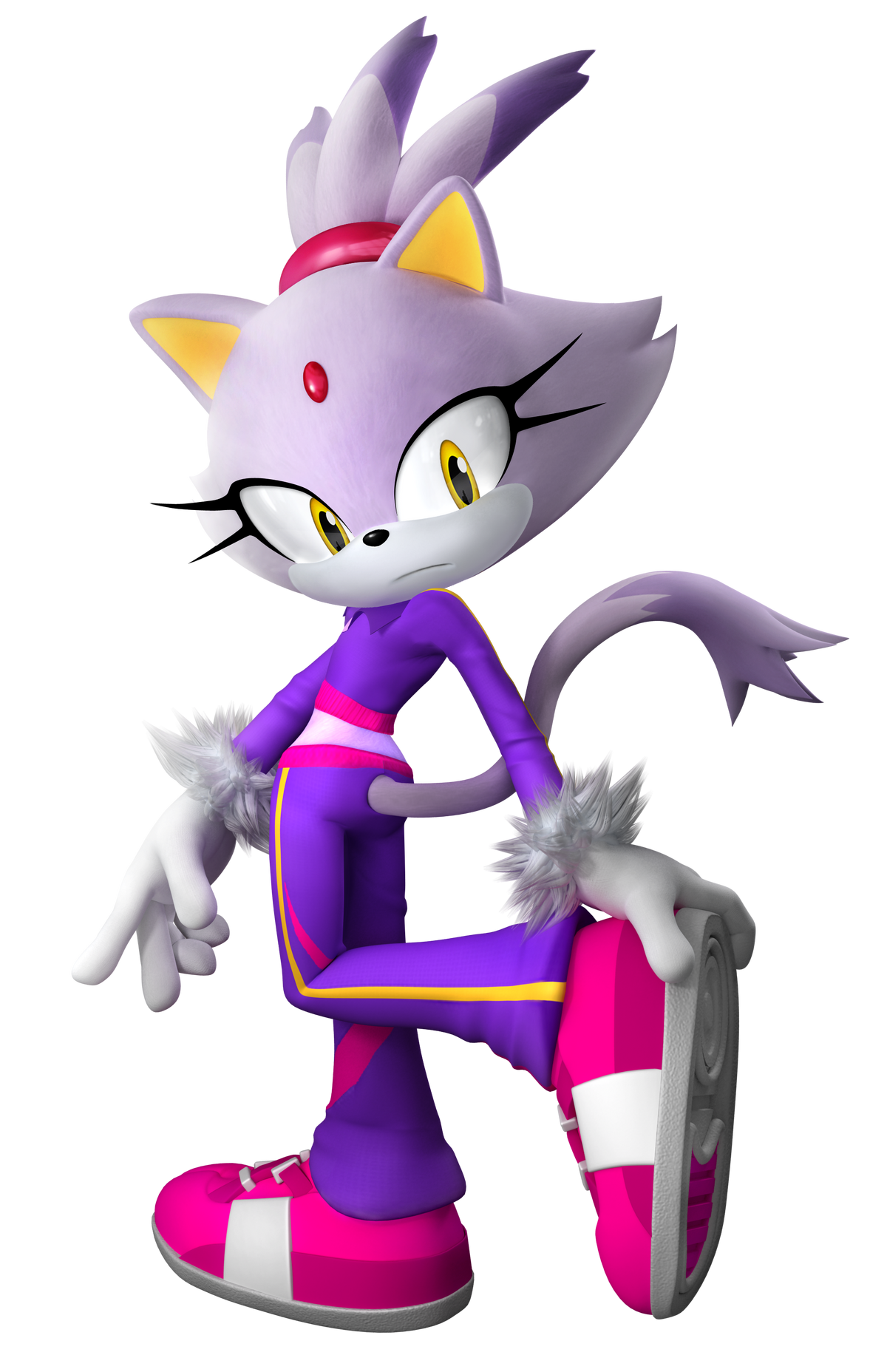 Blaze The Cat Amy Rose Sonic Rush Adventure - Wiki Transparent PNG