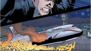The Oceanic Airlines accident in Buffy the Vampire Slayer Season 8